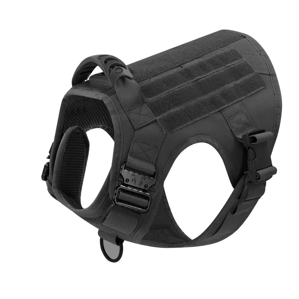 Tactical Vest Pet German Shepherd Golden Retriever Tactical Training Dog Harness and Leash Set For All Breeds Dogs - GN Harness Leash | Purrfect Pet Kingdom