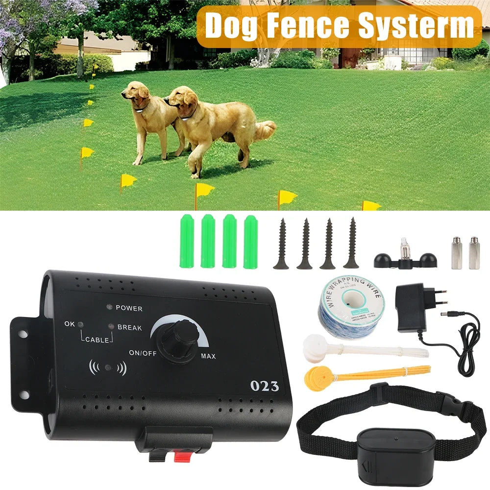Electric Dog Fence Electronic Containment System Shock Collar