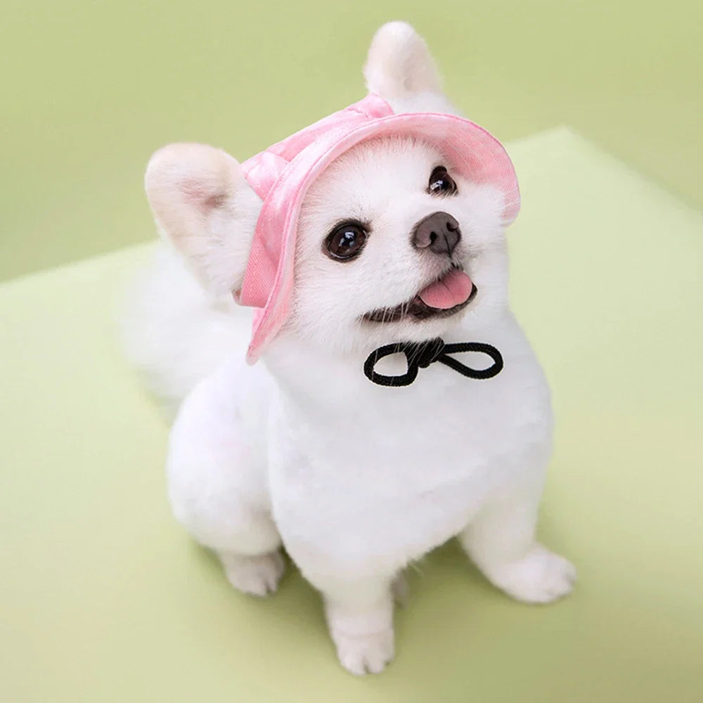 Breathable Pet Sun Hat | Cooling Shade for Small Dogs and Cats