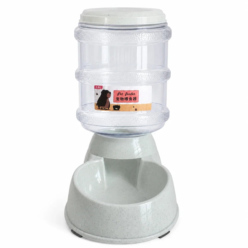 Large Capacity Pet Feeder Bowls Small Dog Food Bowl Automatic Water Dispenser Cat Bowls Pets Feeding Bowls Drink Water Bowl - Majestic Pet Kingdom