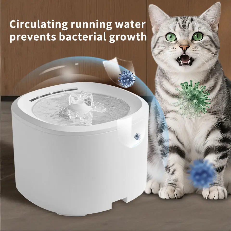 Majestic Pet Kingdom - 3L Automatic Pet Water Fountain with Ultra Quiet Pump and Circulating Filtration for Cats and Dogs View 4