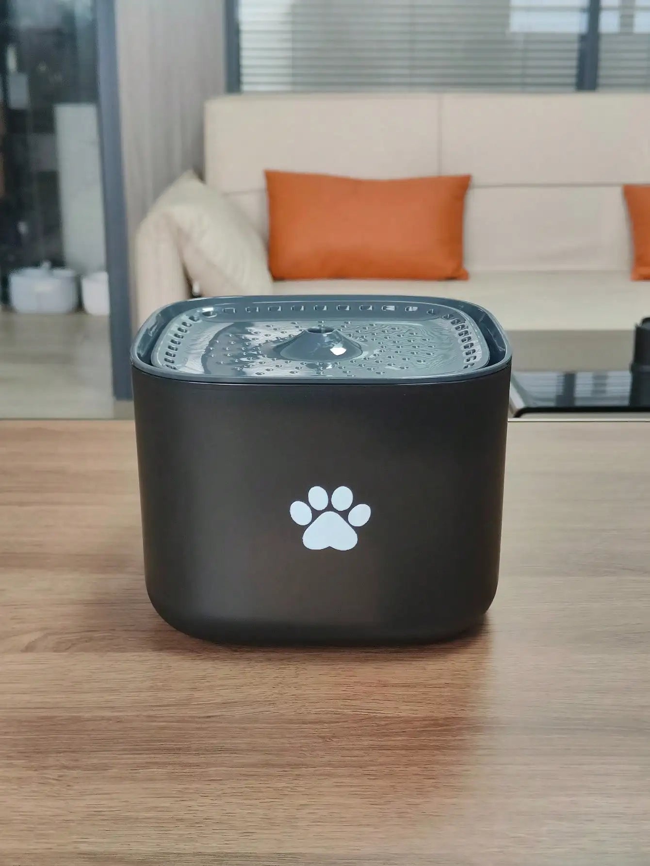 3L/101.45oz pet water fountain, suitable for cats and dogs, with automatic fountain and filter, quiet water circulation system, - Majestic Pet Kingdom
