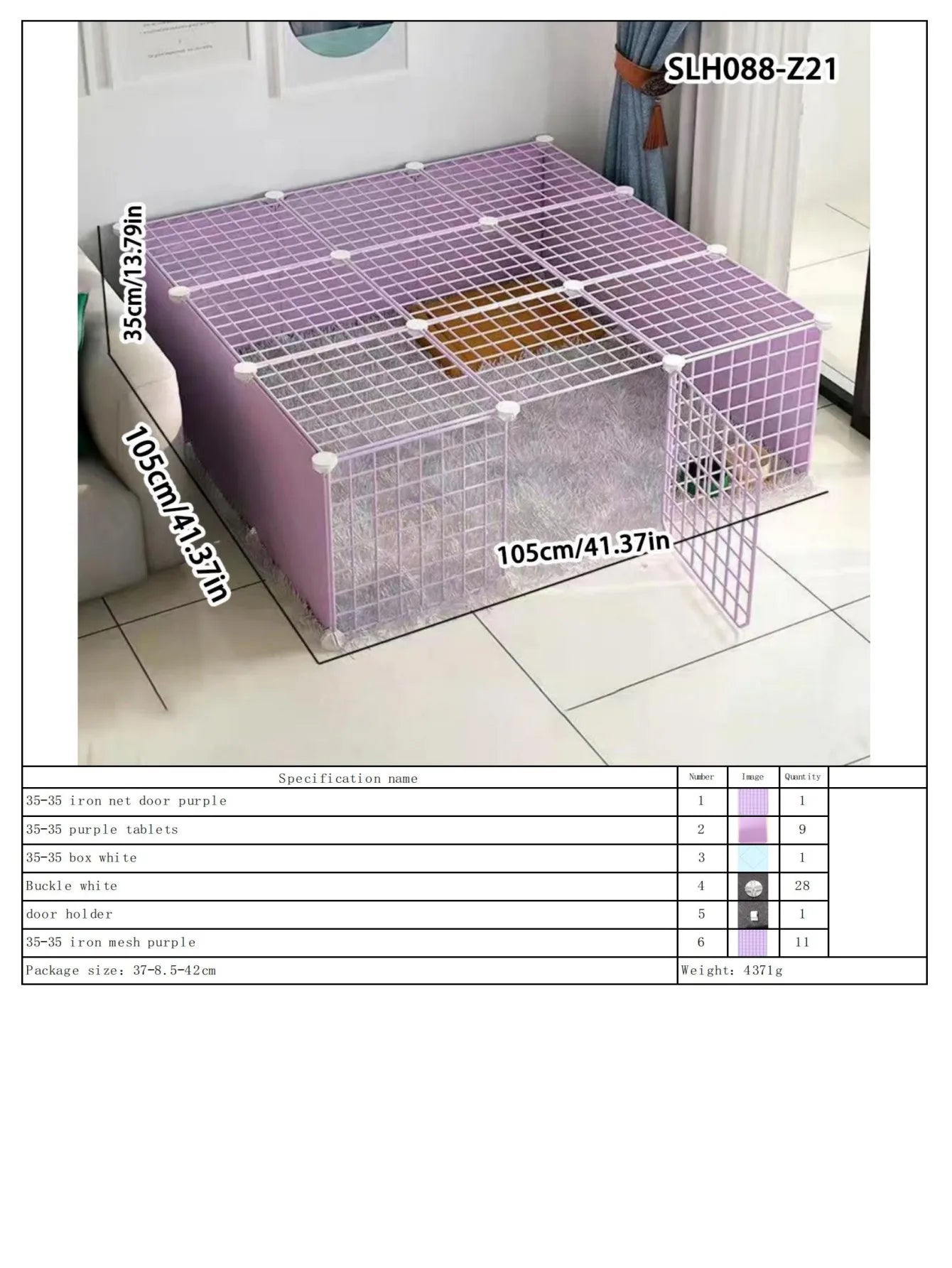 Dog Pet Fence Indoor Isolation Gate Dog Cage Small Dog Iron Guardrail Freely Combinable Cat and Dog Pet Fence - Majestic Pet Kingdom