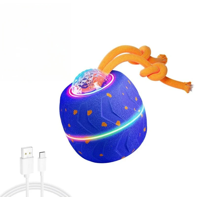 Rechargeable Automatic Rolling Ball Interactive Chase Toy for Dogs Cats Smart Pet Play Ball