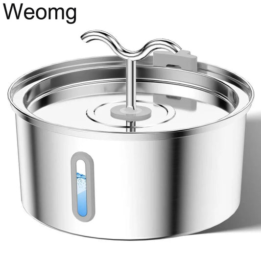 3L Cat Water Fountain Stainless Steel Pet Water Fountain with | Majestic Pet Kingdom™
