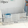 Foldable Dog Cage Yard Fence,Small Pet Playpen DIY Freely Combined with Assembled, for Dog Cat Kitten Rabbit Guinea Pig Bunny