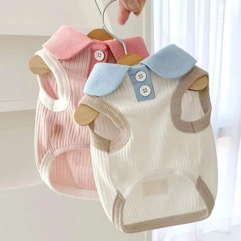 Summer Clothes for Dogs Puppy Shirt Blouse Spring Pets Clothing Dog | Majestic Pet Kingdom™