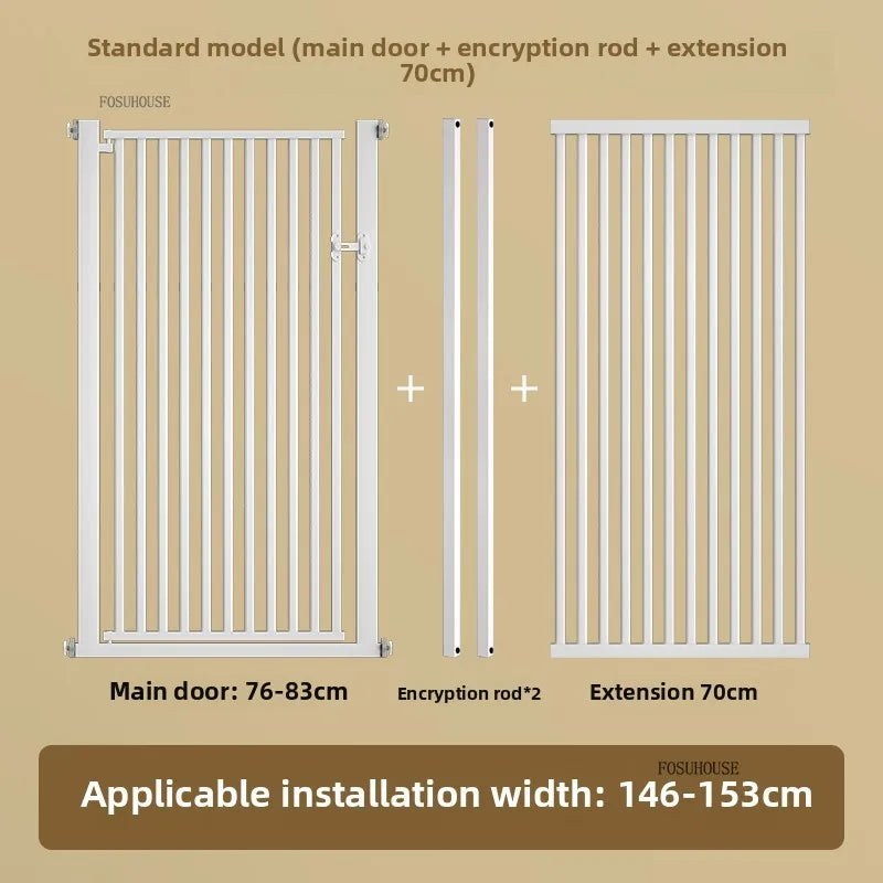 Free Punch Pet Fence Dog Fences Isolation Door Anti-Cat Door Fence Indoor Special Encryption Dog Safety Corral for Pet Products - Majestic Pet Kingdom