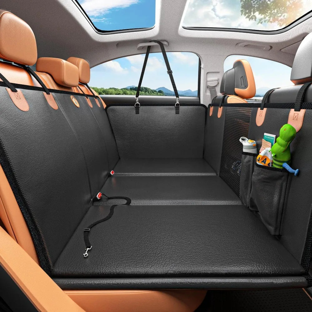 Dog Car Seat Cover Non-Slip Waterproof Travel Cushion Pad