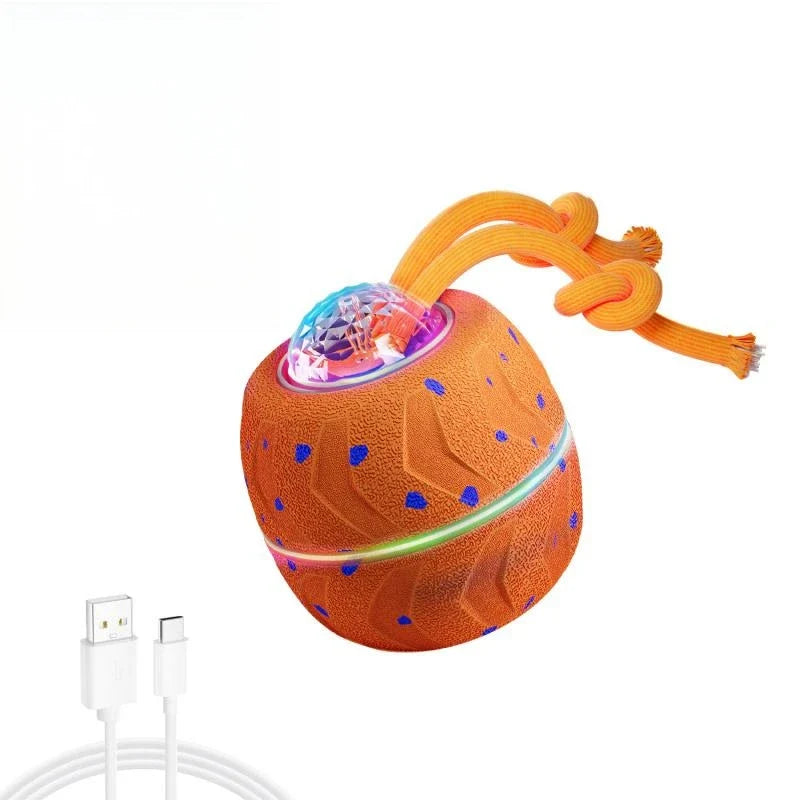 Rechargeable Automatic Rolling Ball Interactive Chase Toy for Dogs Cats Smart Pet Play Ball