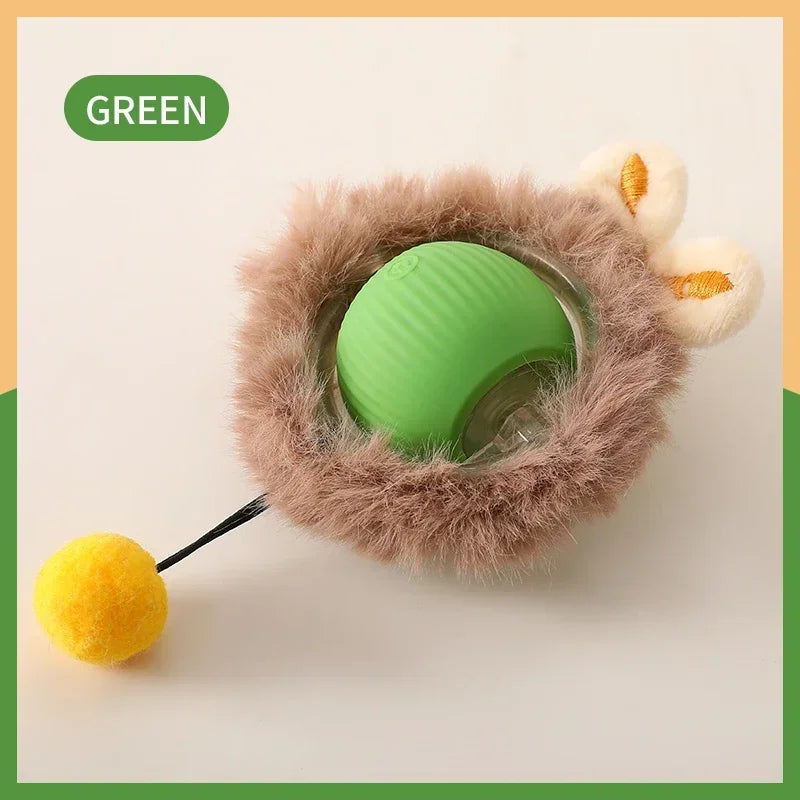 Interactive Cat Ball | Automatic Rolling Toy with Motion Sensors
