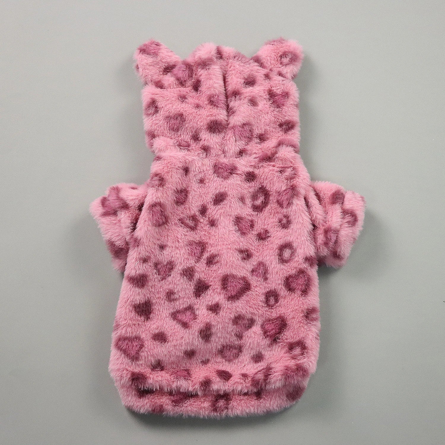 Pet Warm Clothes for Dog Cat Puppy Jacket with Lovely Ear Hat Fuzzy Coat Sweatshirt Dog Costume Outfits for Small Medium Dog fo
