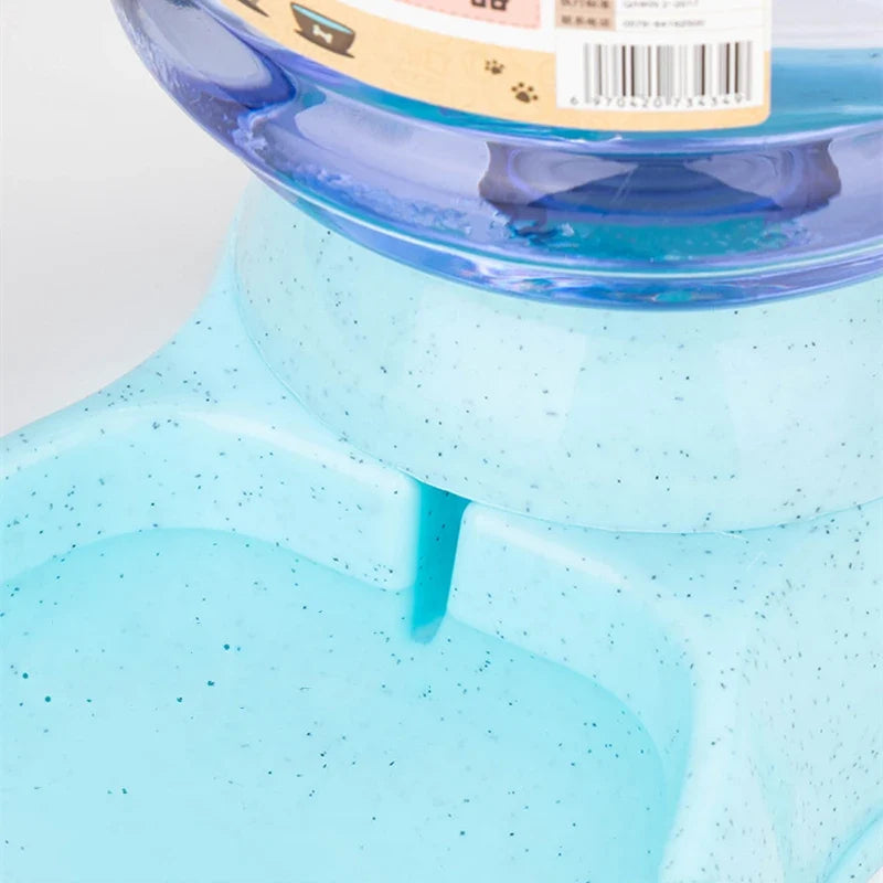 Large Capacity Pet Feeder Bowls Small Dog Food Bowl Automatic Water Dispenser Cat Bowls Pets Feeding Bowls Drink Water Bowl - Majestic Pet Kingdom