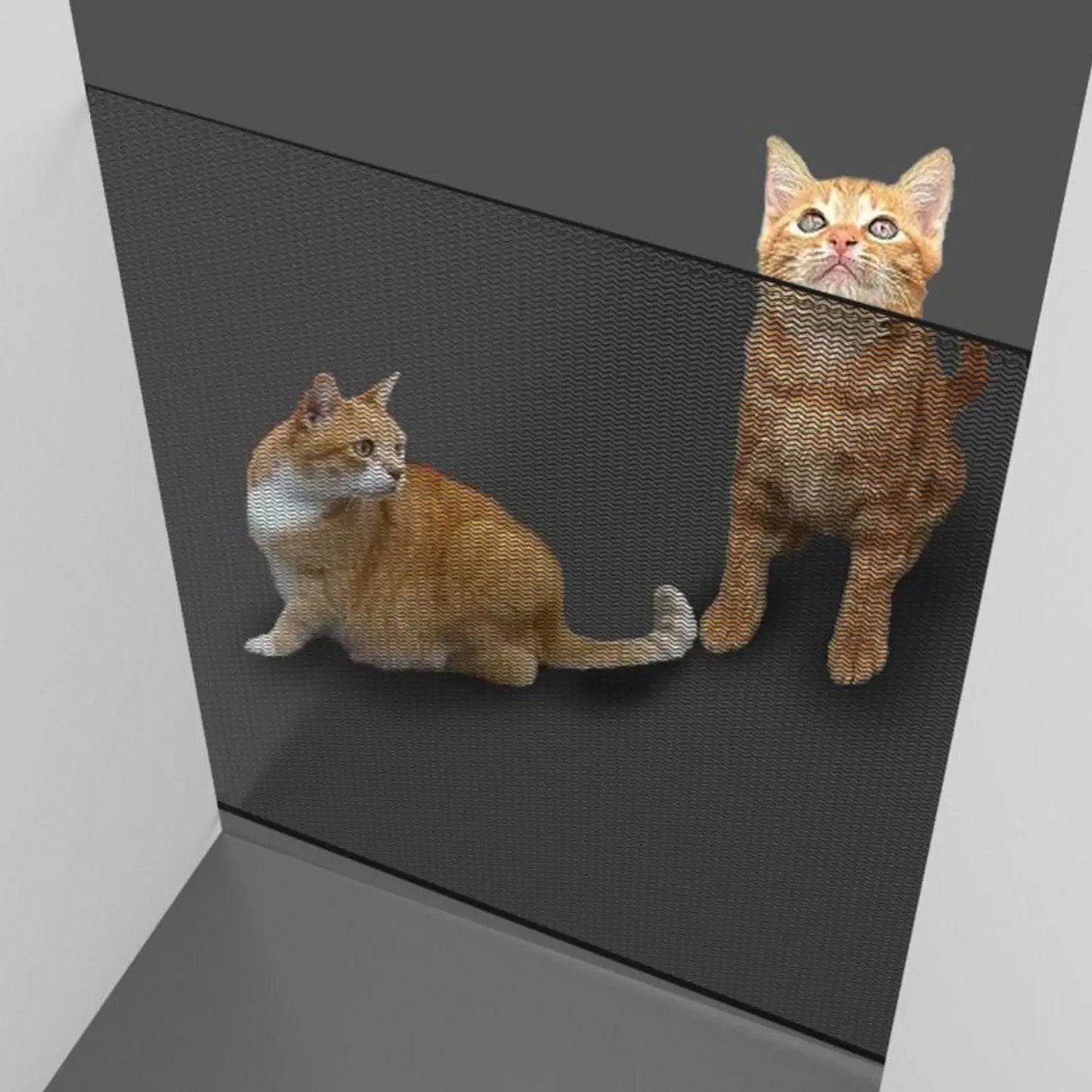 Retractable Pet Safety Gate Mesh Isolation Net Stairs Doorway | Purrfect Pet Kingdom