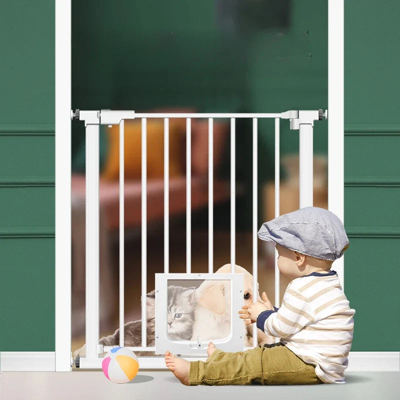 Dog Fence Portable 2-way Door Pet Fence Indoor Isolation Fence Multi Functional Household Small Medium-sized Pet Barrier Product - Combination 3 | Purrfect Pet Kingdom