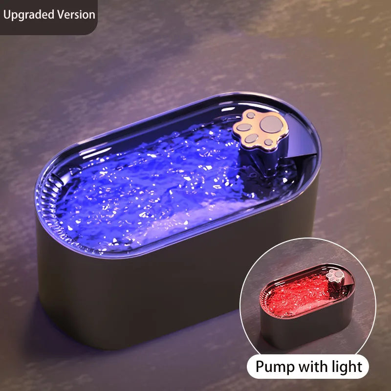 Large Capacity 3L Cat Water Fountain Automatic Recirculate Filtring Pet Fountain USB Electric Mute Cat Drinker Bowl Dispenser - Majestic Pet Kingdom