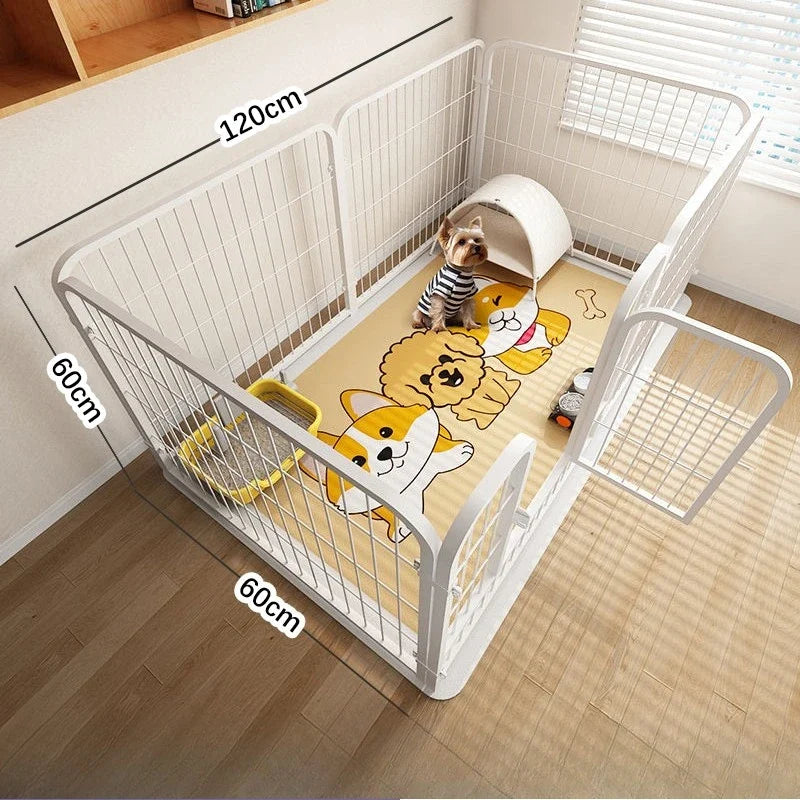 Pet Fence Enclosure DIY Combination Small Medium Cage Playpen - Majestic Pet Kingdom