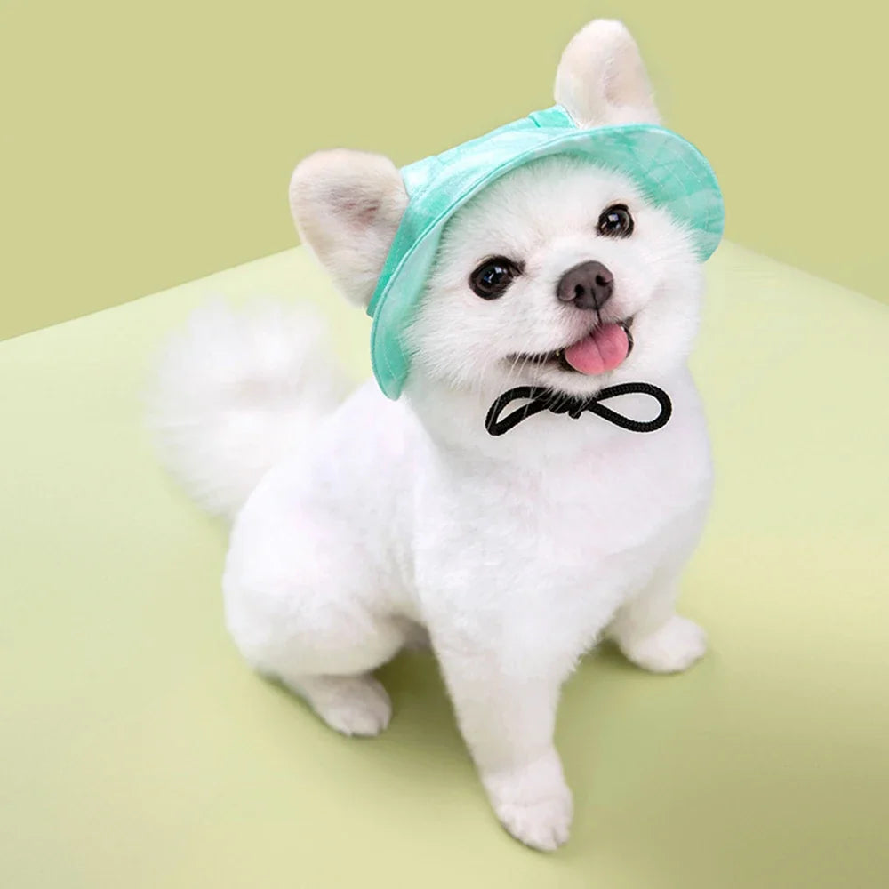 Breathable Pet Sun Hat | Cooling Shade for Small Dogs and Cats