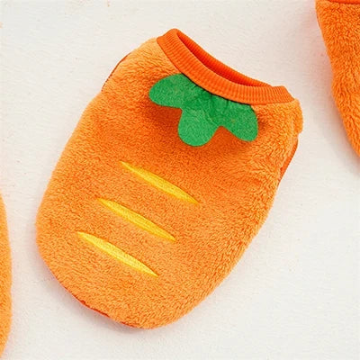Cute Dog Clothes Winter Vest For Small Dogs Cats Warm Pets Sweater Soft Flannel Puppy Puffer Jacket Dog Accessories Supplies Xxs - Majestic Pet Kingdom