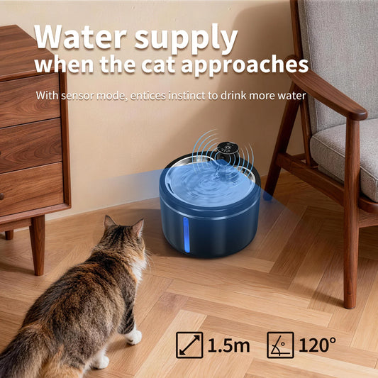 3L Cat Water Fountain Automatic Filter Pet Water Purifier 4000mAh | Majestic Pet Kingdom™