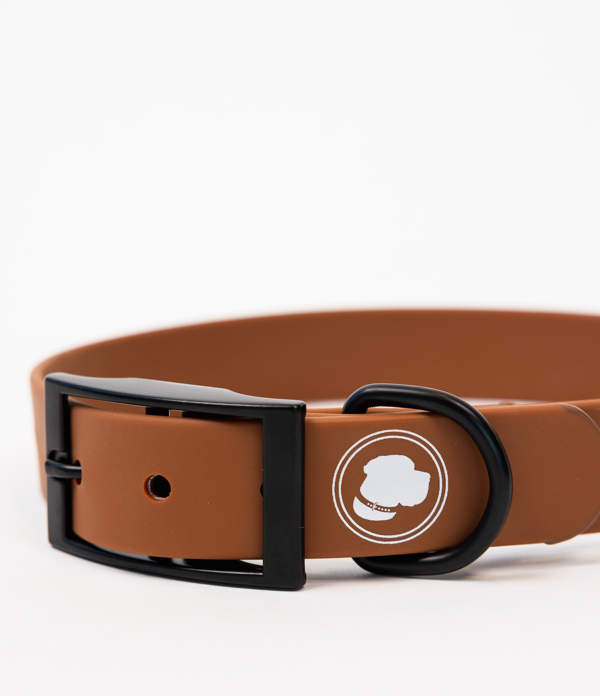 Coco Brown Dog Collar (Weather + Odor Resistant)
