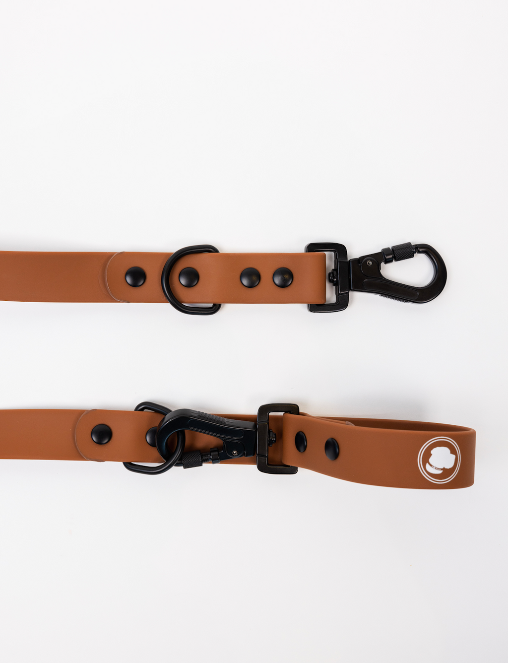 Coco Brown Adjustable Dog Leash – All-Weather, 54"