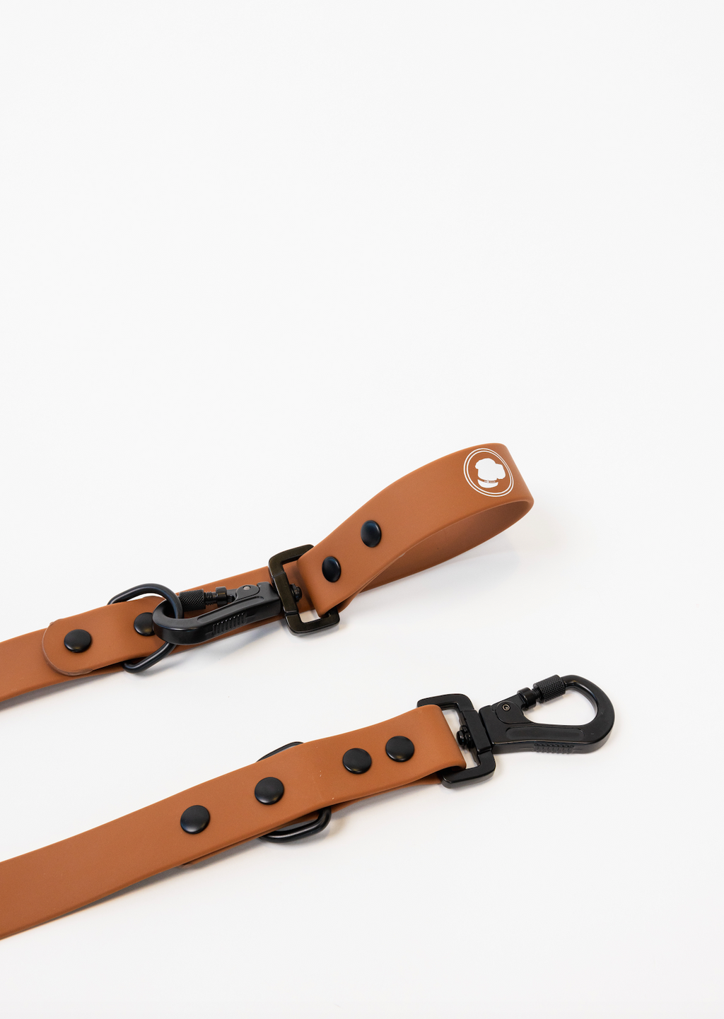 Coco Brown Adjustable Dog Leash – All-Weather, 54"