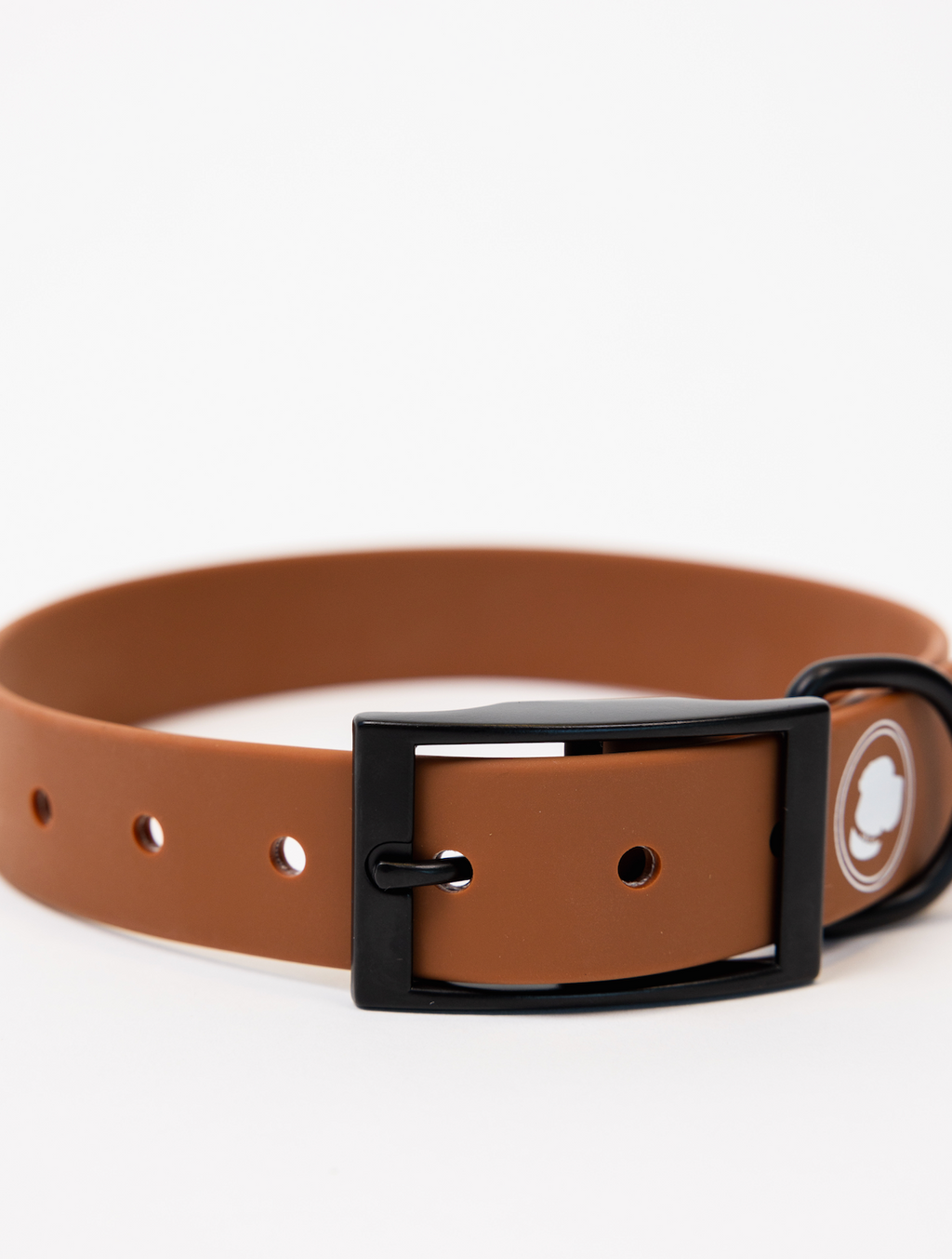Coco Brown Dog Collar (Weather + Odor Resistant)