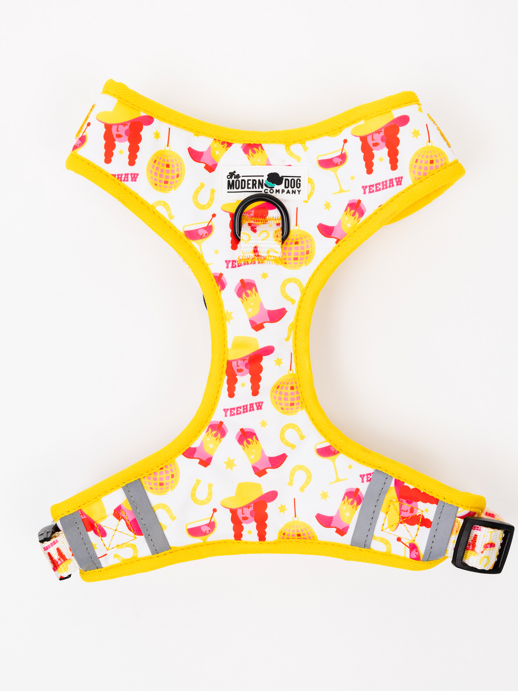 Yeehaw Disco Cowgirl Dog Harness – Sizes XS to L