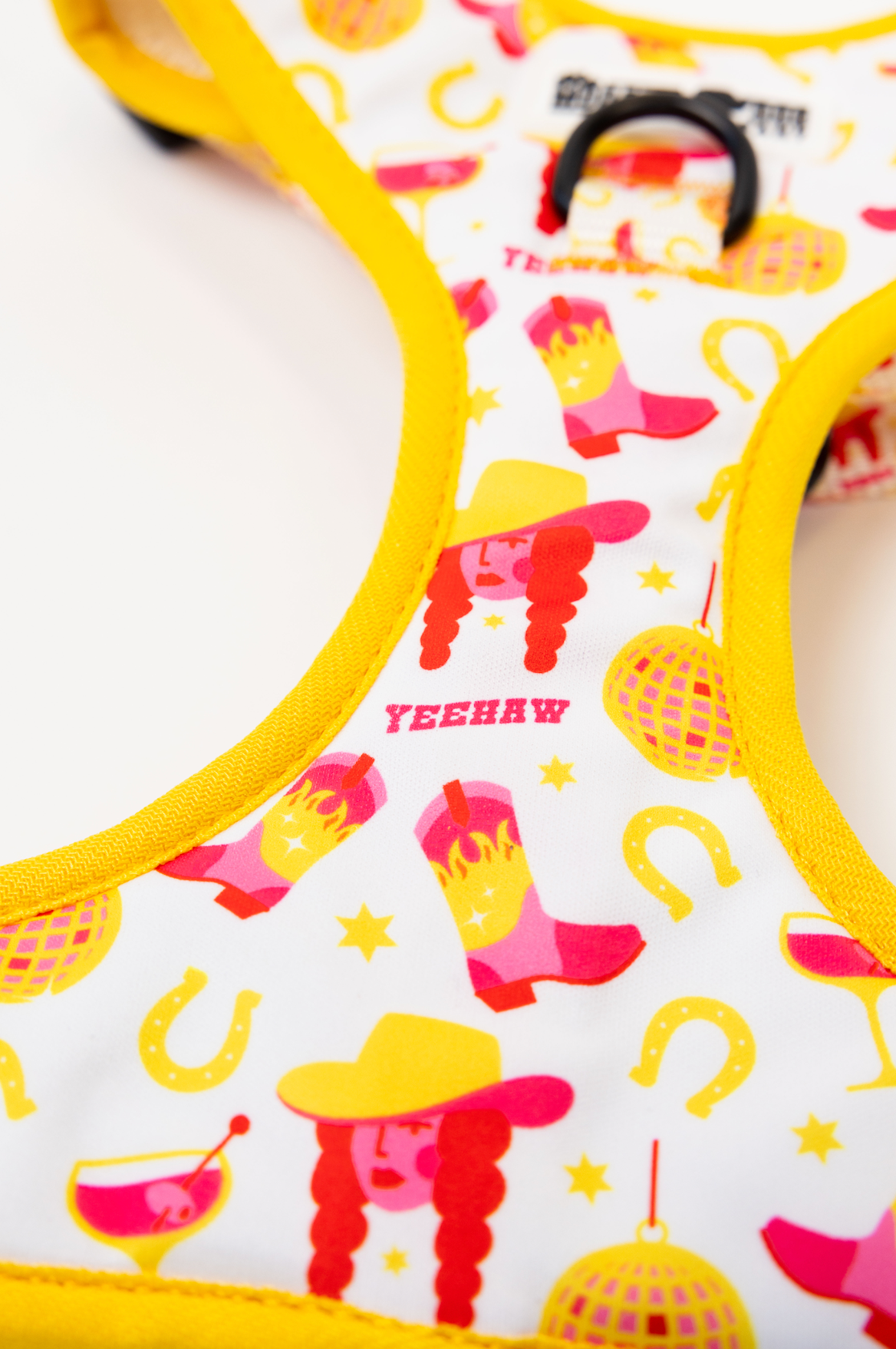 Yeehaw Disco Cowgirl Dog Harness – Sizes XS to L