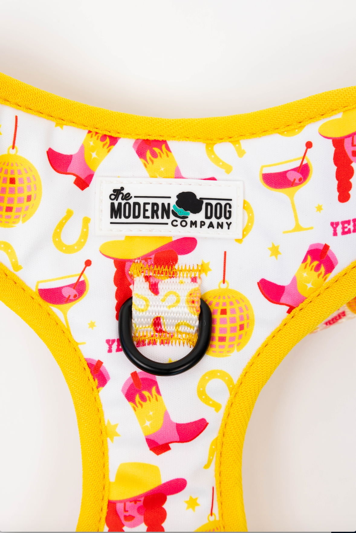 Yeehaw Disco Cowgirl Dog Harness – Sizes XS to L