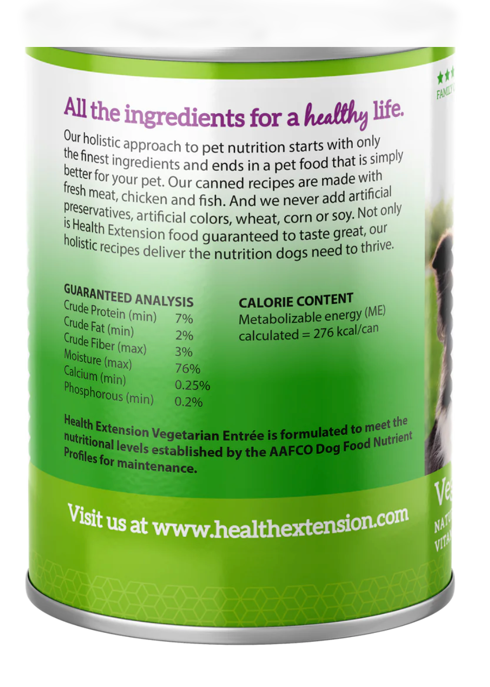 Health Extension All Life Stages Grain Free Vegetarian Wet Dog Food (12.5oz) - Majestic Pet Kingdom