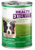 Health Extension All Life Stages Grain Free Duck Entree Wet Dog Food (12.5oz) - Majestic Pet Kingdom