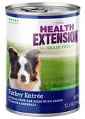Health Extension All Life Stages Grain Free Turkey Entree Dog Food (12.5oz) - Majestic Pet Kingdom