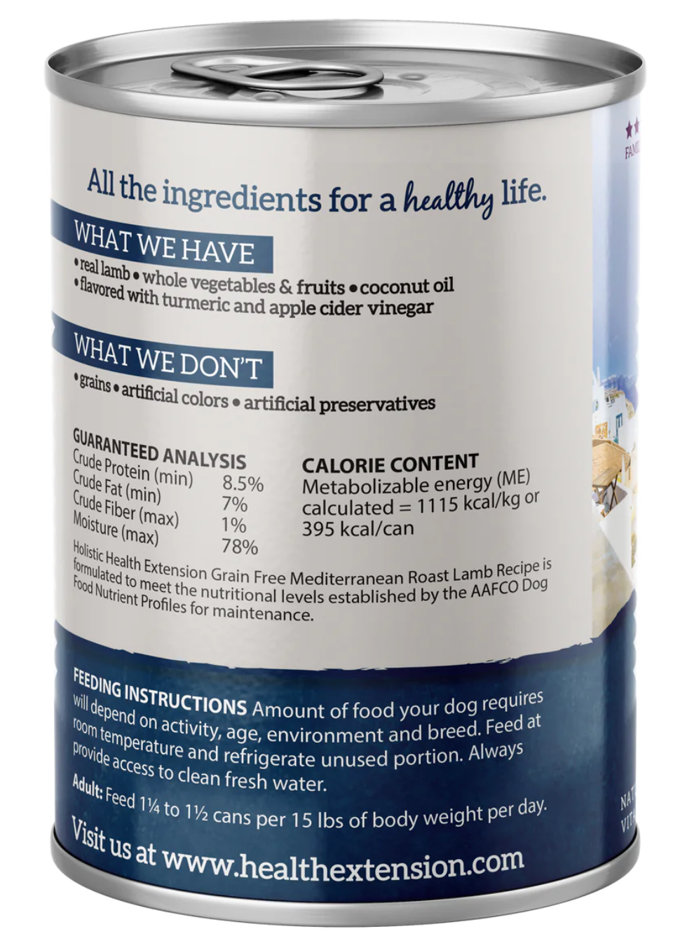 Health Extension All Life Stages Grain Free Mediterranean Wet Dog Food (12.5oz) - Majestic Pet Kingdom