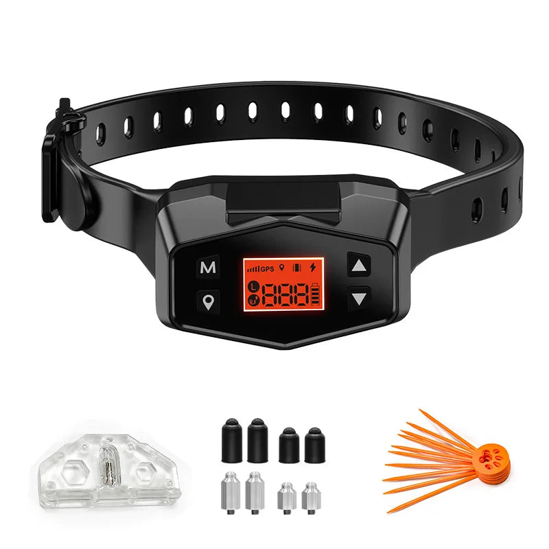 Wireless GPS Pet Fence Tracker Collar Electric Containment