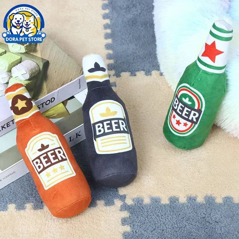 Pet supplies simulation beer vodka whiskey bottle BB call pet dog cat | Majestic Pet Kingdom™