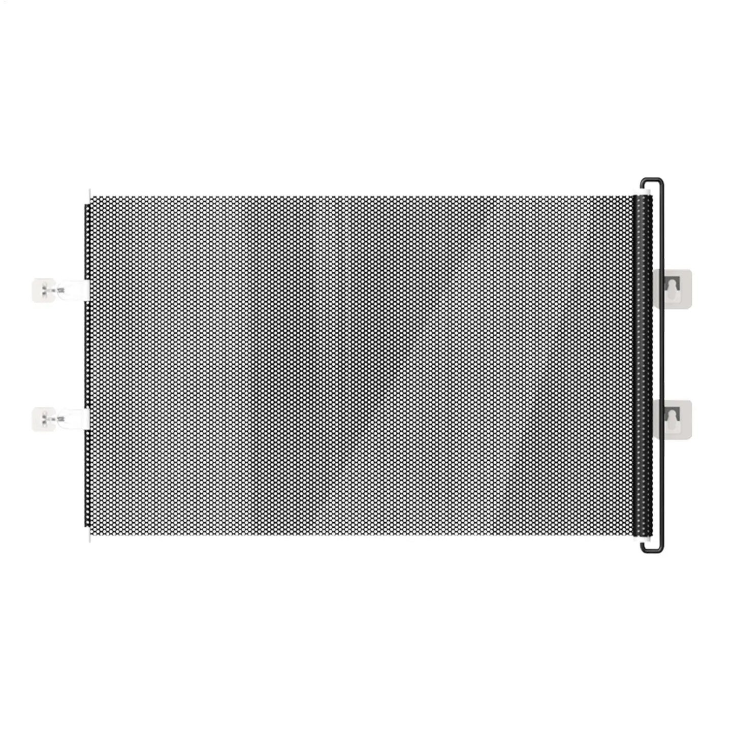 Retractable Pet Gate Dog Retractable Gate No-Drill Childproof Net Fence Cat Baffle for Indoor Staircase Patio Fireplace Deck | Purrfect Pet Kingdom