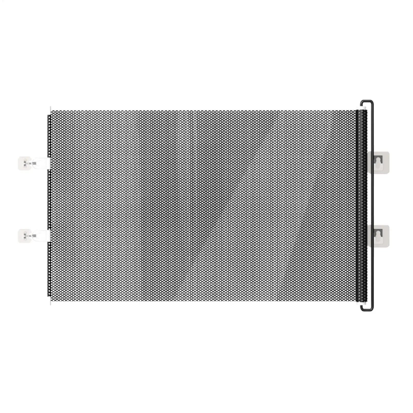 Retractable Pet Gate Dog Retractable Gate No-Drill Childproof Net Fence Cat Baffle for Indoor Staircase Patio Fireplace Deck | Purrfect Pet Kingdom
