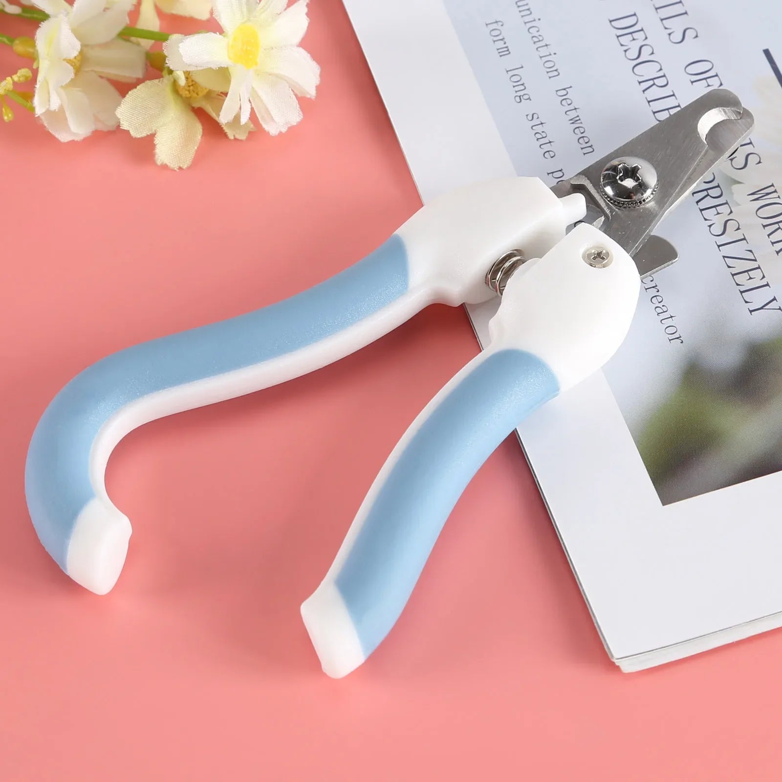 Dog Nail Clippers Professional Stainless Steel Safety Trimmer - Detail Angle 4 | Majestic Pet Kingdom