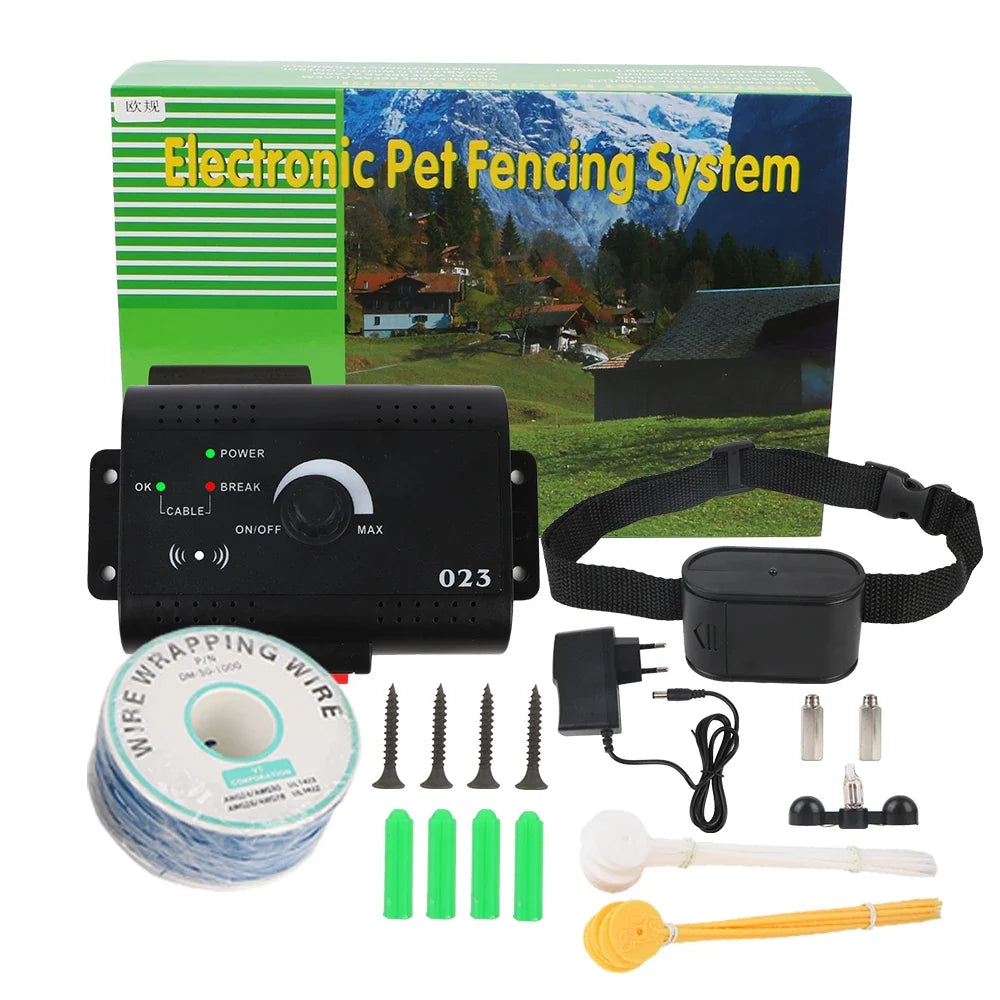 Electric Dog Fence Electronic Containment System Shock Collar