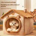 Dog House Bed All Season Removable Washable Winter Nest