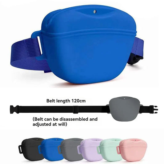 Pet Supplies Silicone Dogs Treat Bag Pet Portable Dog Training Waist | Majestic Pet Kingdom™