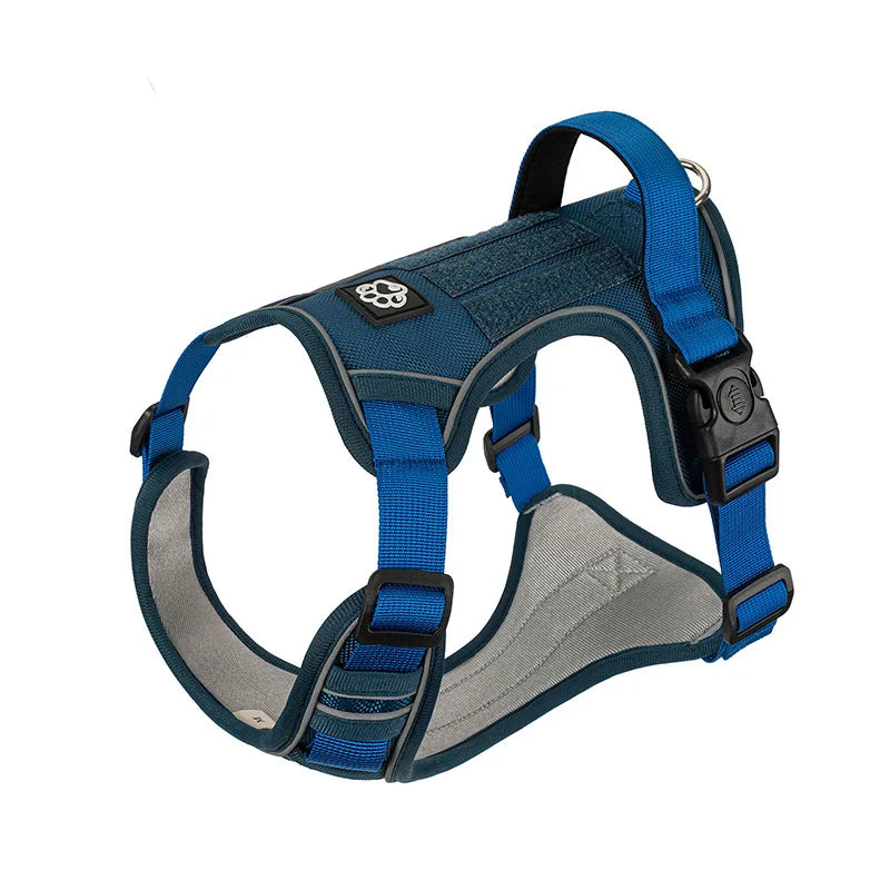 Pet Dog Tactical Harness Reflective For Medium Large Dogs Vest Adjustable Reflective Big Dog Harnesses Pet Accessoires Supplies