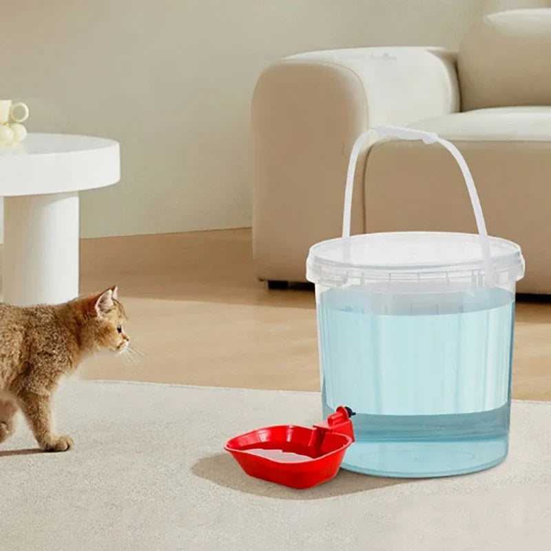Majestic Pet Kingdom - 3/5/8/10L Automatic Pet Water Dispenser Large Capacity Cat Dog Drinking Fountain Non-Spill Cat Dog Bowl With Auto Shut-Off View 2