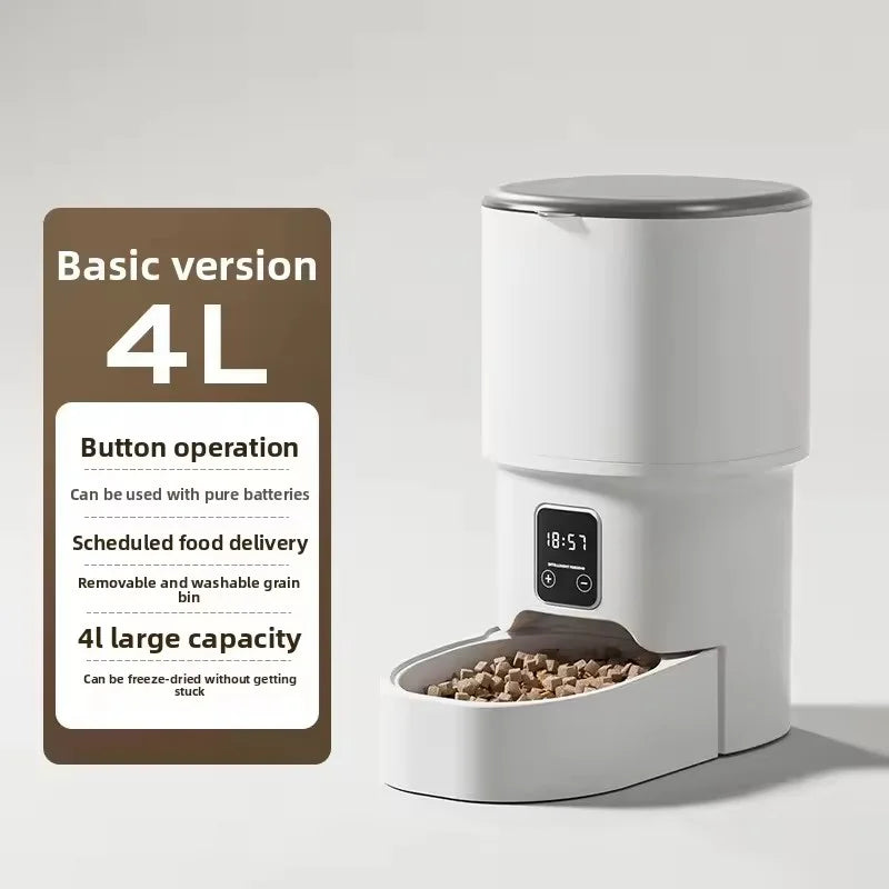 Smart Pet Feeder App Controlled Automatic Cat Dog Food Dispenser - Majestic Pet Kingdom