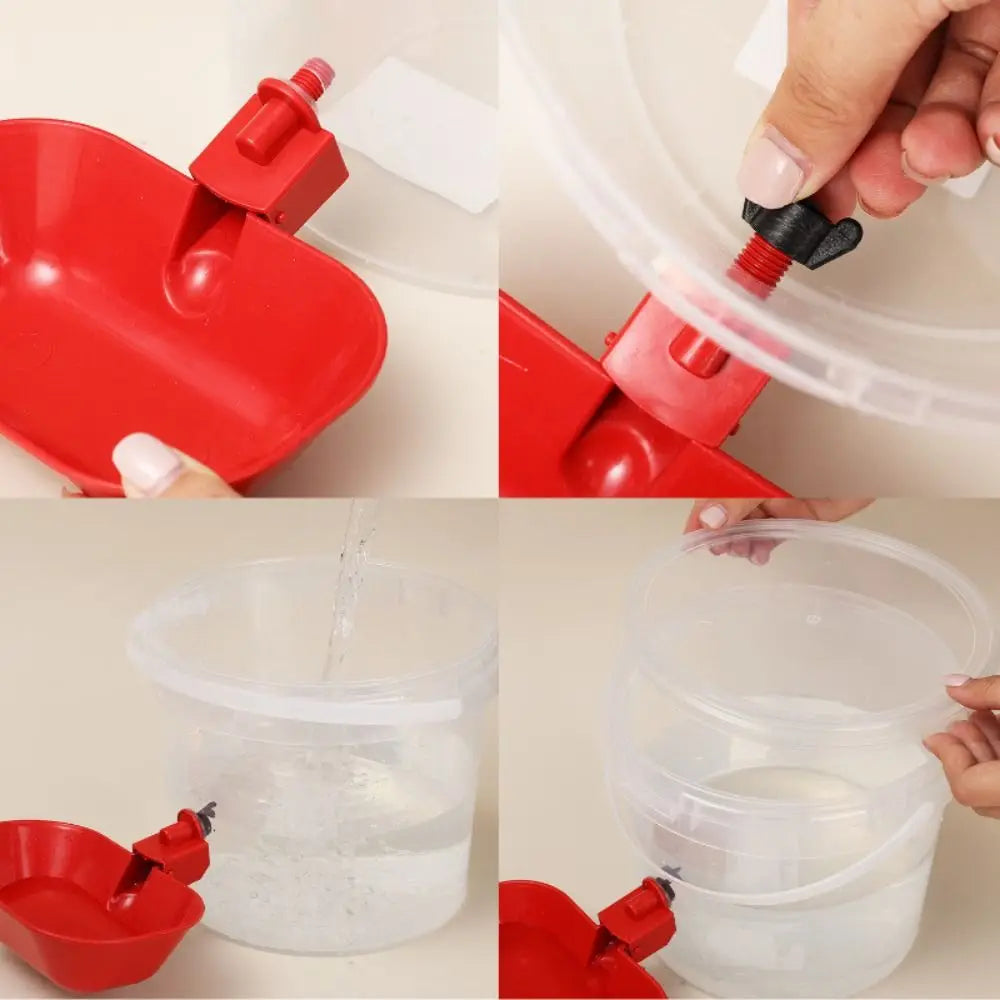 Majestic Pet Kingdom - 3L Automatic Pet Water Dispenser Large Capacity Dog Drinking Fountain Non-Spill Cat Dog Bowl with Auto Shut-Off View 4