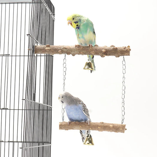 1PC Parrot suspension bridge toys, bird toys, swing supplies, claw grinding, pole standing, birdcage accessories | Purrfect Pet Kingdom