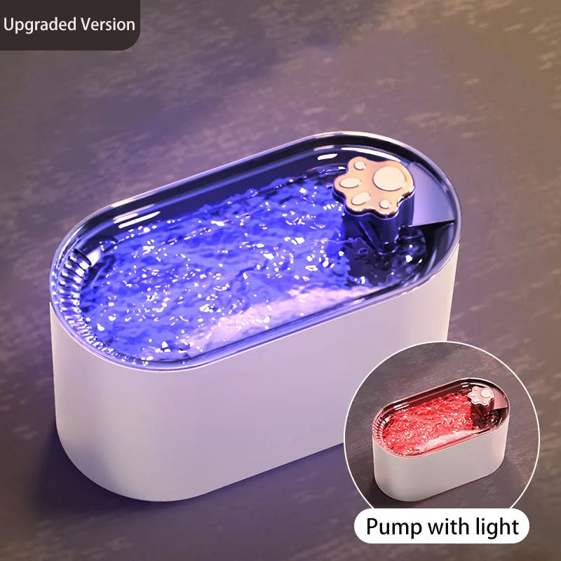 Large Capacity 3L Cat Water Fountain Automatic Recirculate Filtring Pet Fountain USB Electric Mute Cat Drinker Bowl Dispenser - Majestic Pet Kingdom