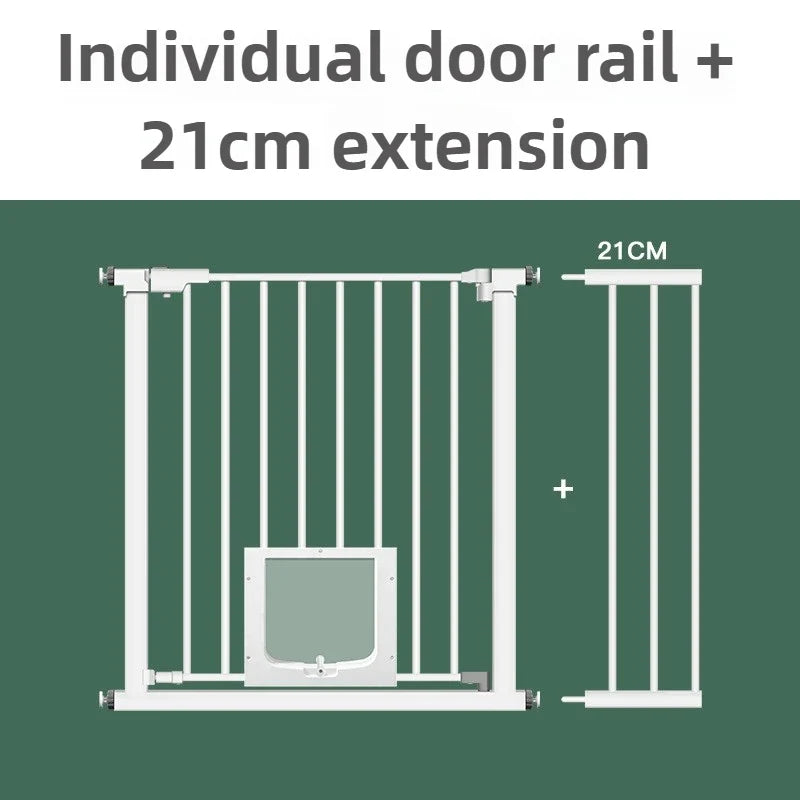 Dog Fence Portable 2-way Door Pet Fence Indoor Isolation Fence Multi Functional Household Small Medium-sized Pet Barrier Product - Majestic Pet Kingdom